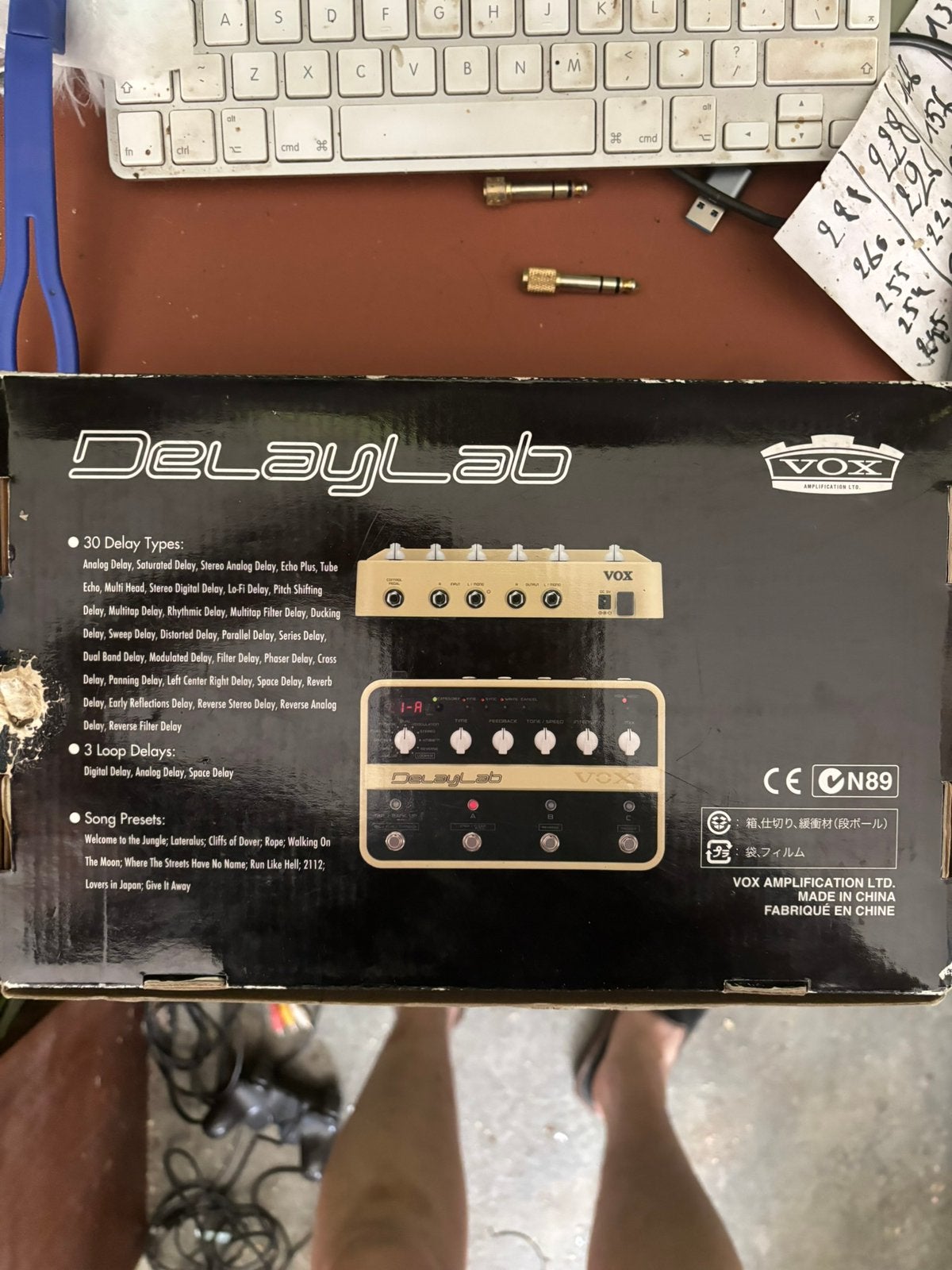 Laboratoire Vox Delay, Enlèvement ou Envoi, Neuf