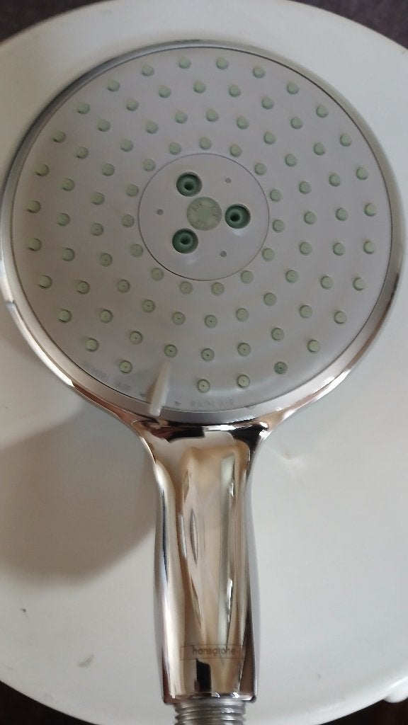 Douchette à main Hansgrohe Raindance avec AirPower, Bricolage & Construction, Sanitaire, Neuf, Robinet, Chrome, Enlèvement
