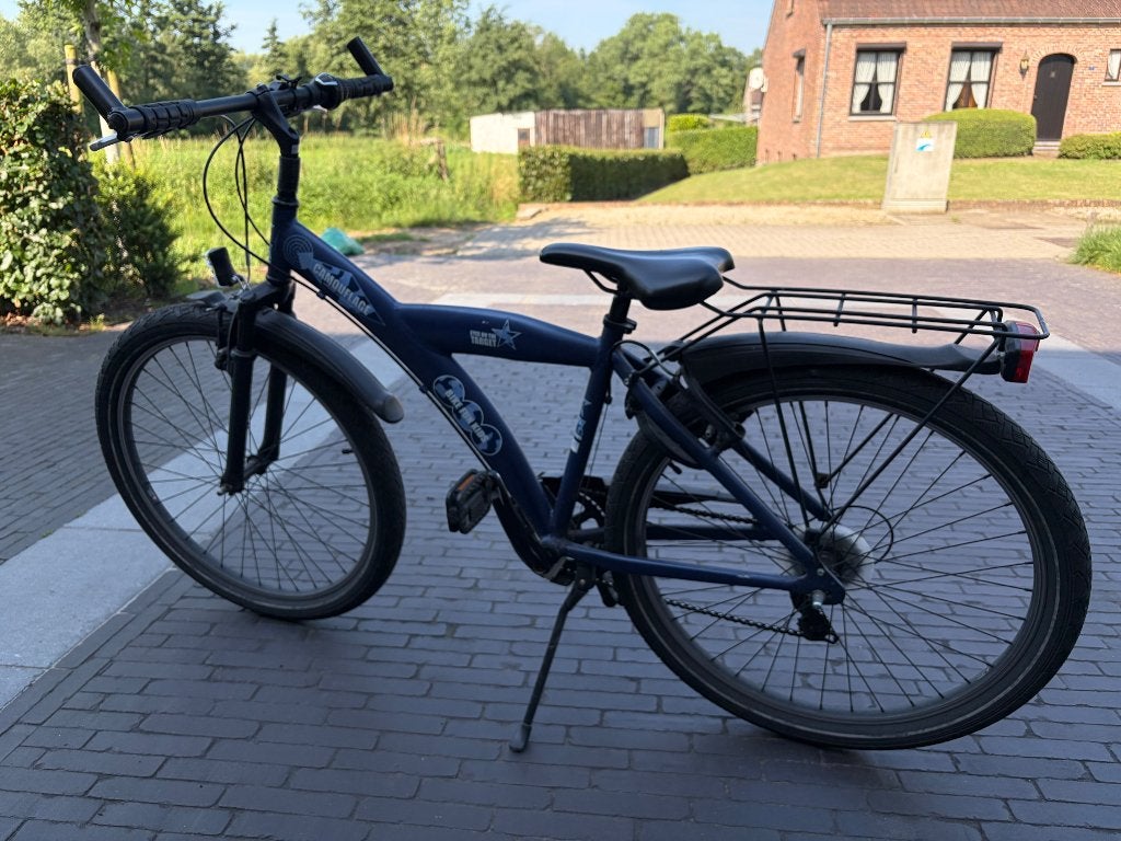 Bikefun Camouflage 26 inch 6SP marineblauw, Gebruikt, Versnellingen, BikeFun Kids (BFK), Trommelrem