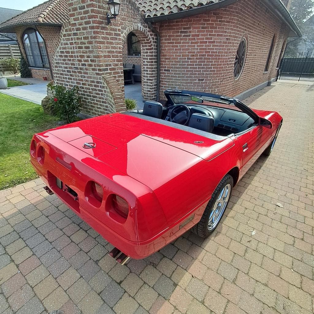 Corvette C4 Cabrio 1991 60000 miles, foto 3