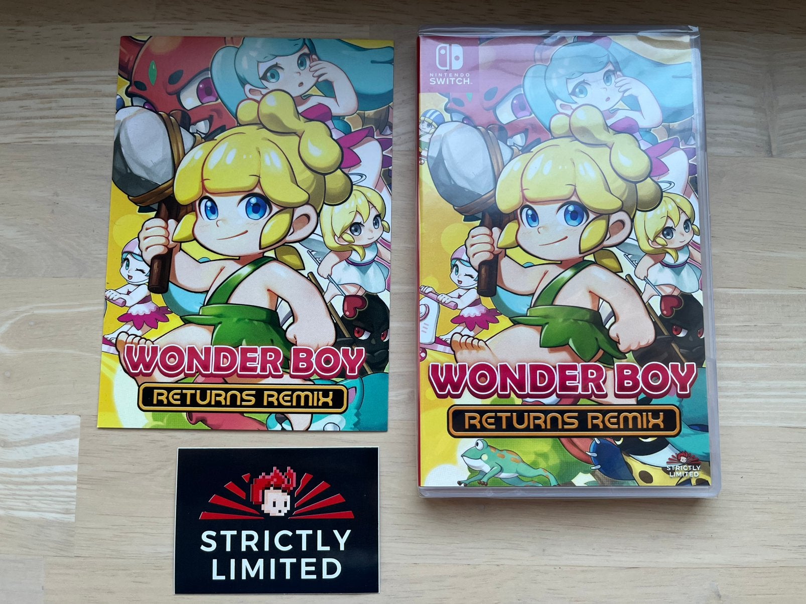 Wonderboy Returns Remix (Nintendo Switch), Games en Spelcomputers, Ophalen of Verzenden, Nieuw