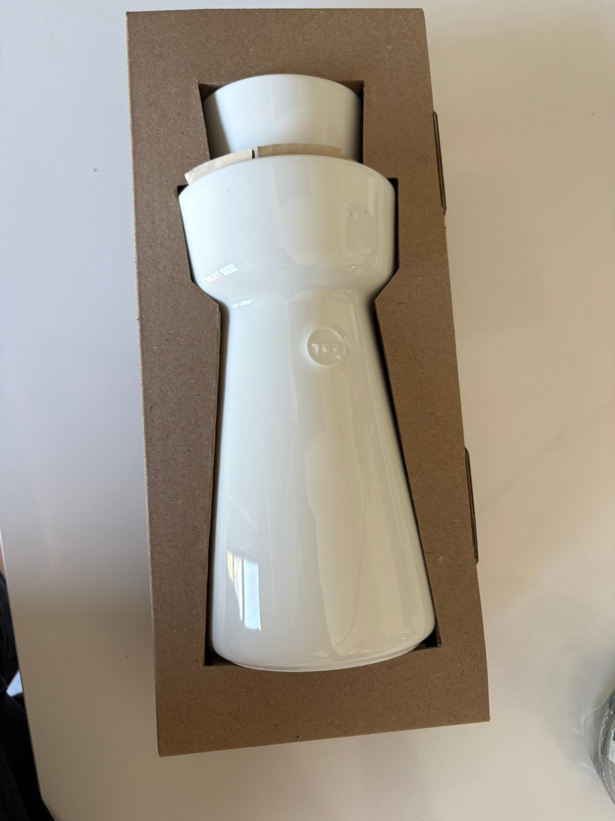 Carafe à eau BergHOFF Design avec verre à boire, neuve, Neuf, Pichet, Enlèvement, Porcelaine
