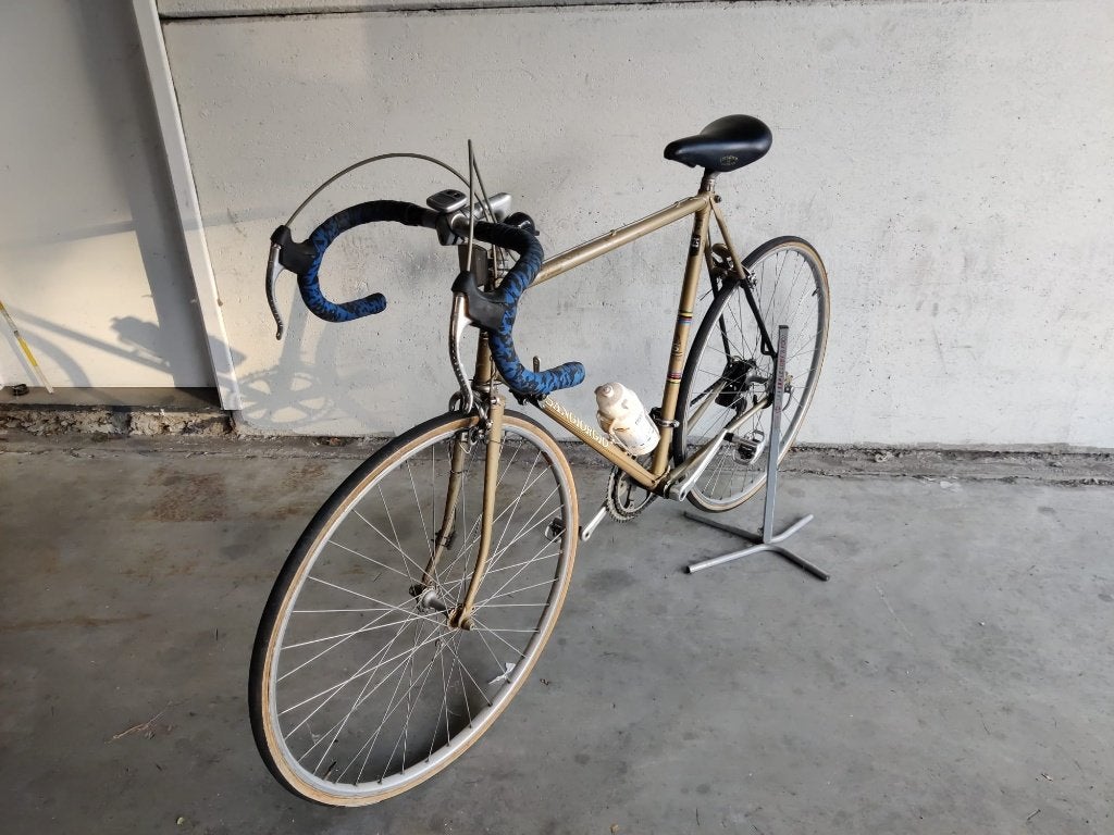 Retro racefiets Sangiorgio, 28 inch, Gebruikt, Velgrem, 57 tot 61 cm