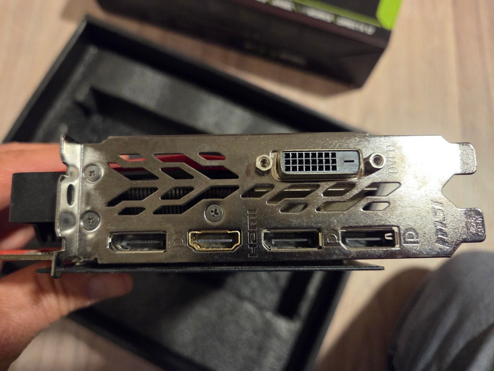 MSI Nvidia Gefore GTX1080 8gb gddr5x Twinfrozn, Computers en Software, Gebruikt, HDMI, Ophalen of Verzenden, GDDR5