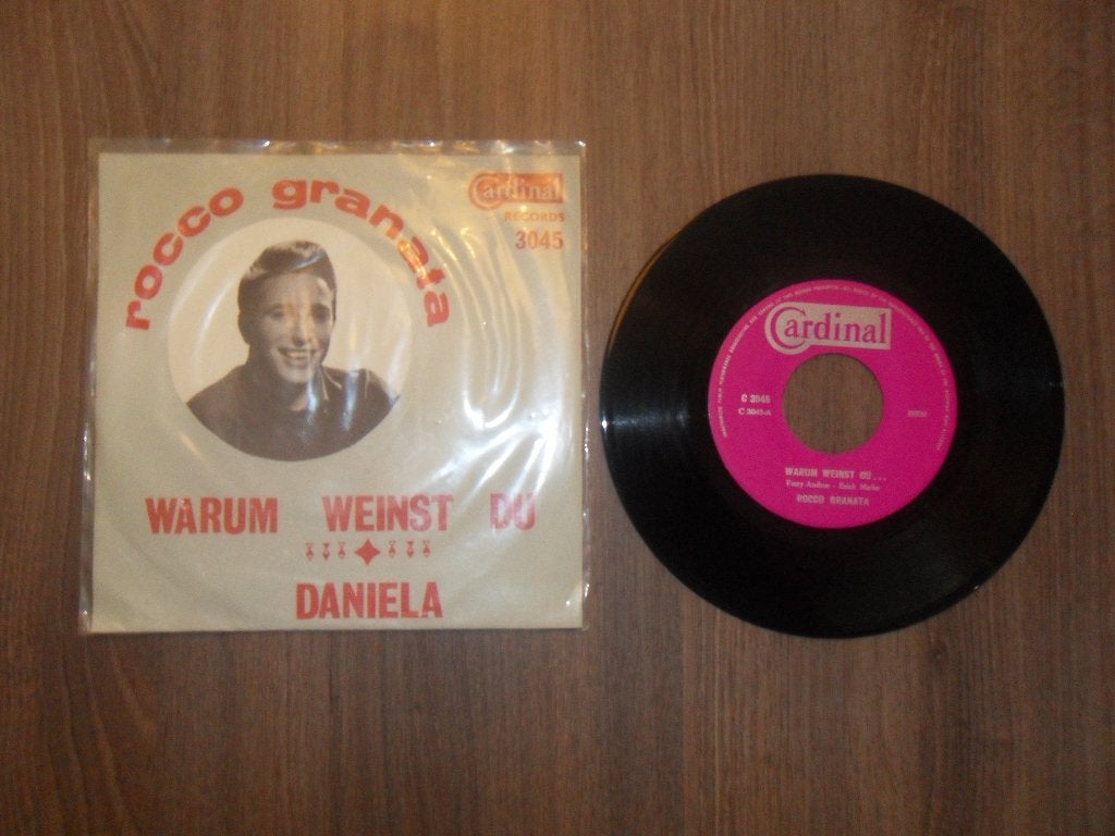 Rocco Granata - Warum weinst du, Enlèvement ou Envoi, Utilisé, 7 inch, Chanson réaliste ou Smartlap