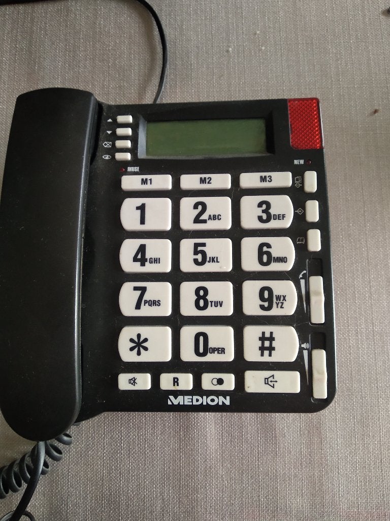 vaste telefoon grote toetsen *, Télécoms, Téléphones fixes | Filaires, Enlèvement, Utilisé
