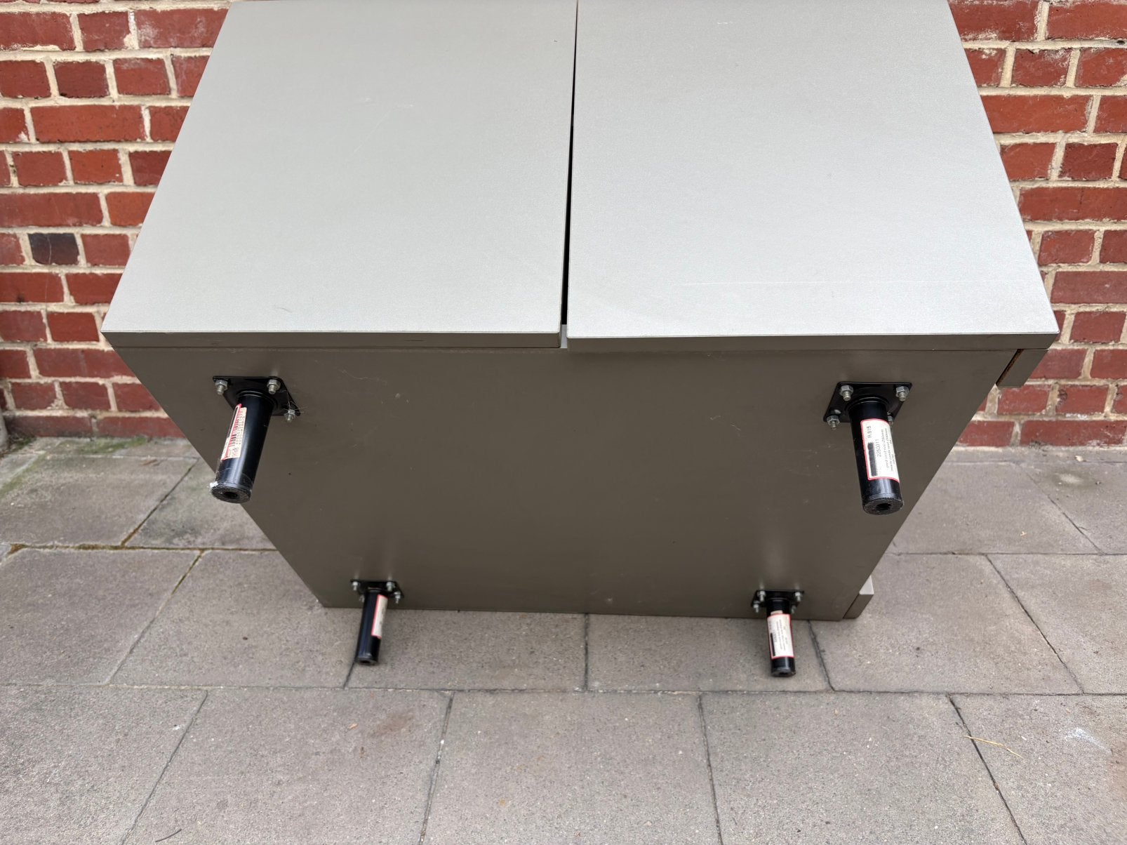 Meuble informatique / Caisson de bureau pro - 2 portes, Maison & Meubles, Armoires | Meubles ordinateur, Utilisé, Enlèvement