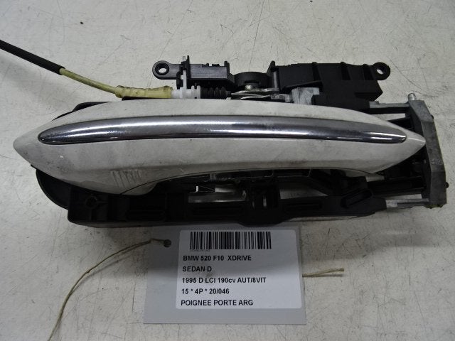 PORTIERGREEP BUITEN LINKS ACHTER BMW 5 serie (F10), Gebruikt, Achter, BMW