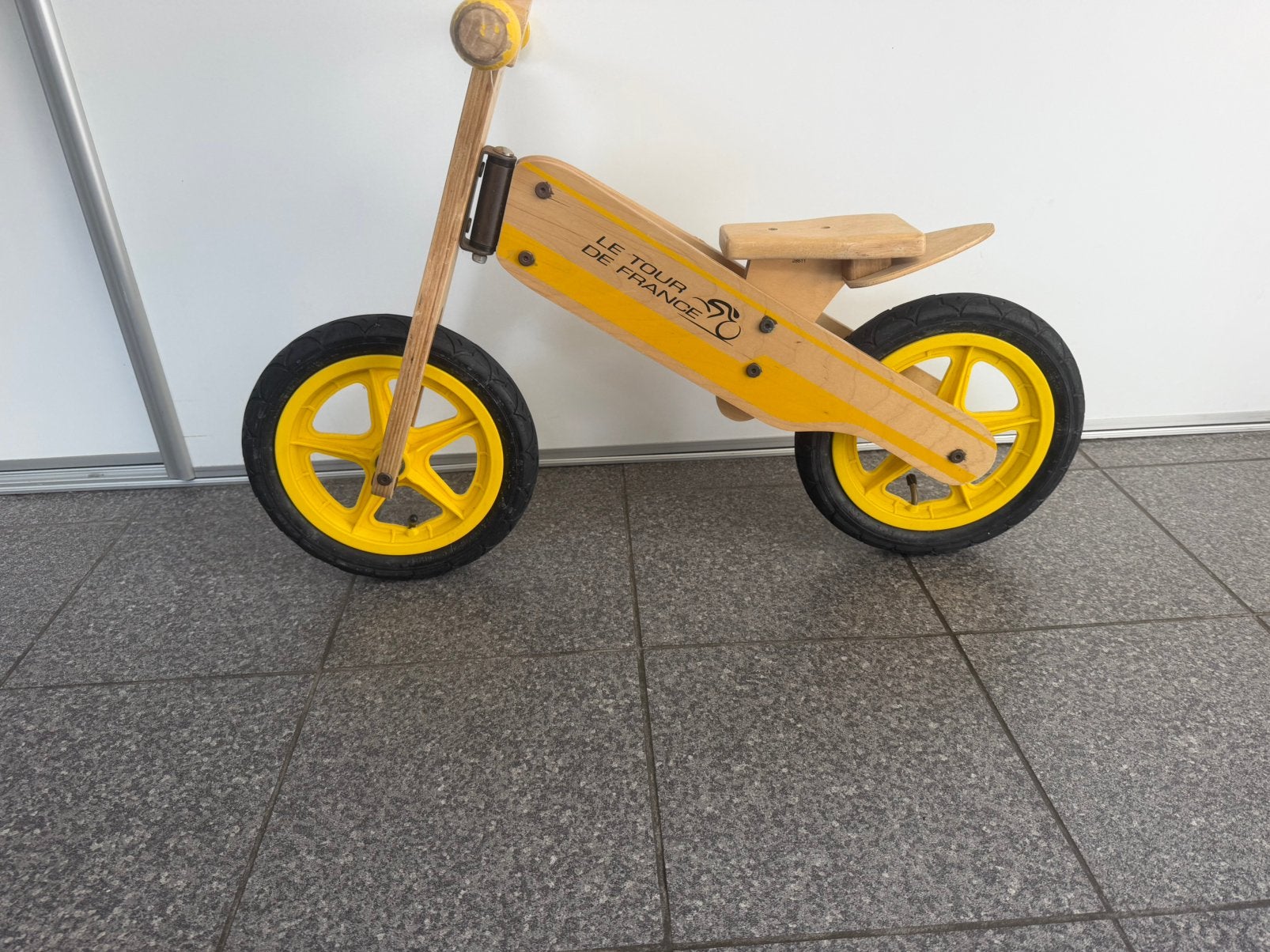Loopfietsje - Tour De France, Kinderen en Baby's, Speelgoed | Buiten | Voertuigen en Loopfietsen, Ophalen, Gebruikt, Loopfiets