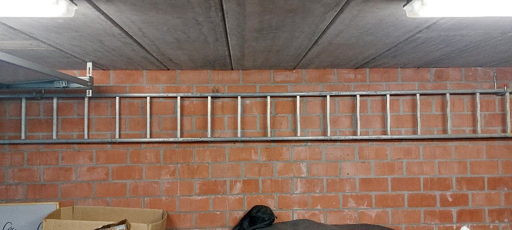 Ladder 5,20 meter lang, Doe-het-zelf en Bouw, Ladders en Trappen, Ophalen, Gebruikt, Ladder, 4 meter of meer