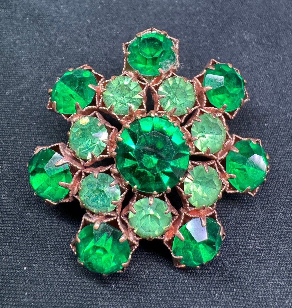 Bijoux de Fantaisie - Broche Vintage Années 1970, Bijoux, Sacs & Beauté, Enlèvement ou Envoi, Autres matériaux, Broche