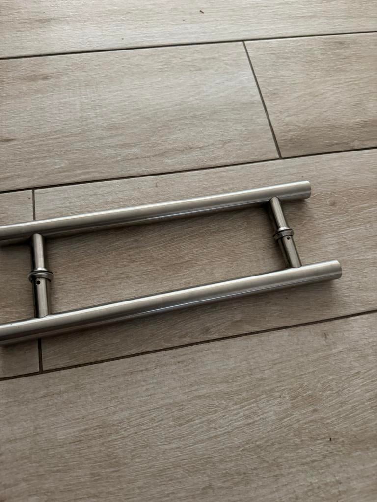 Deurklink inox, Huis en Inrichting, Ophalen of Verzenden, Zo goed als nieuw