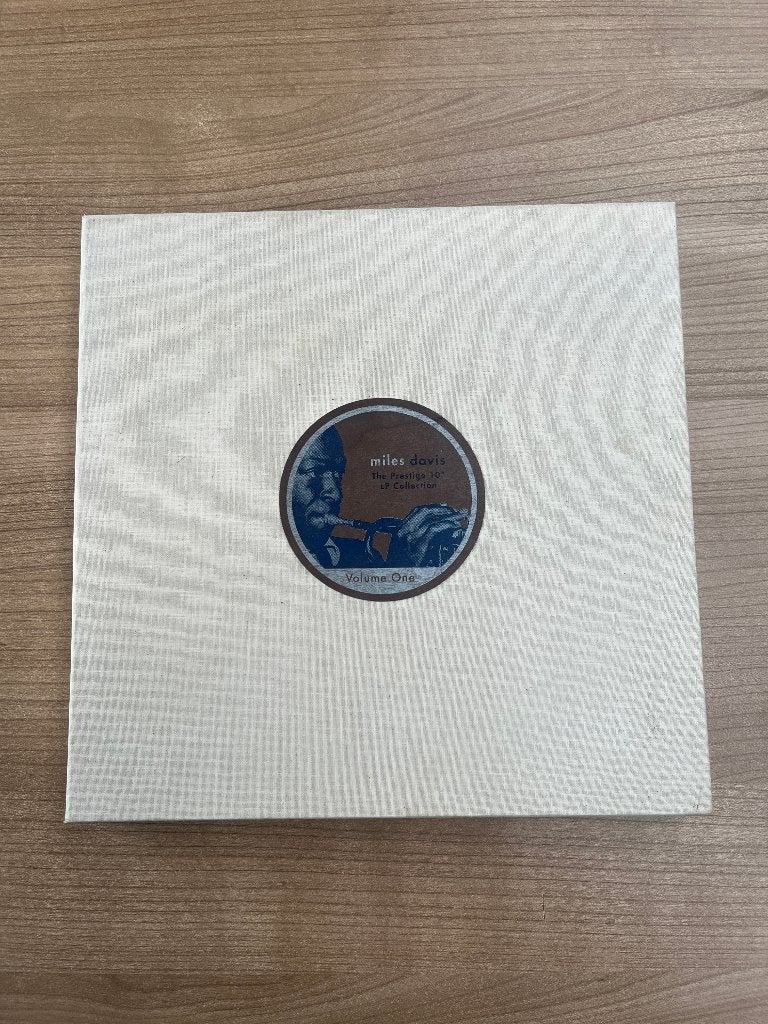 MILES DAVIS - THE PRESTIGE 10'' LP COLLECTION VOLUME 1, 10 inch, Ophalen of Verzenden, Zo goed als nieuw, 1940 tot 1960
