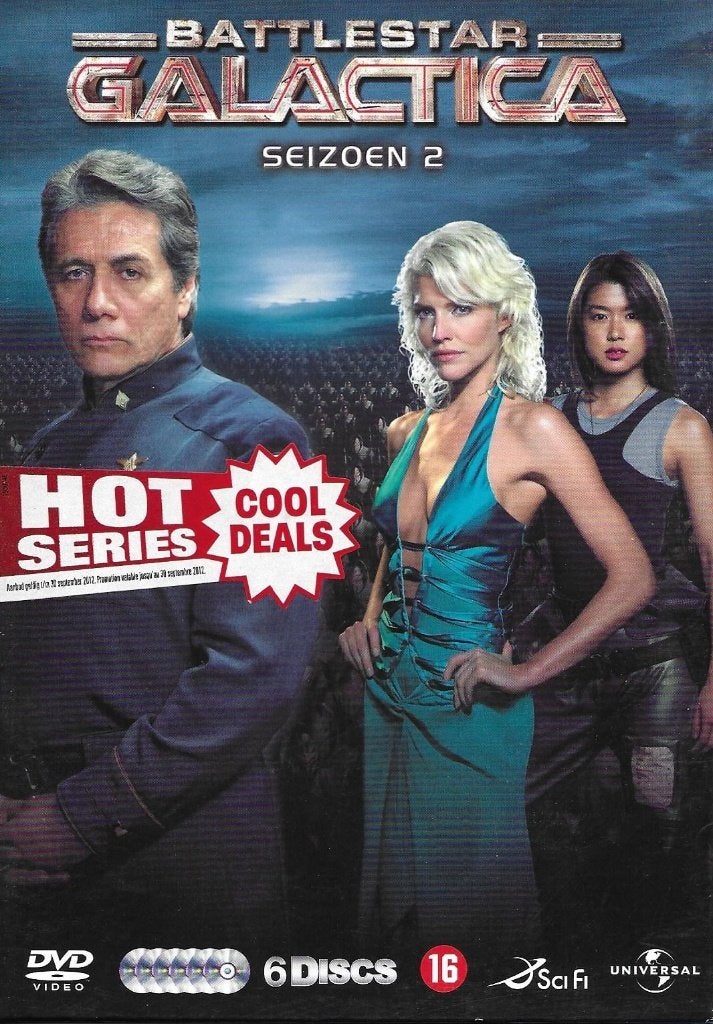 Battlestar Galactica - Seizoen 2 - DVD, Suppléments, Enlèvement ou Envoi, Anglais, Saison 2