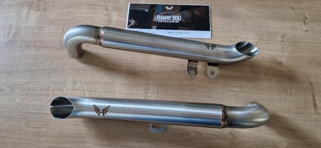 Uitlaat Triumph speed/street twin, Motoren, Ophalen of Verzenden