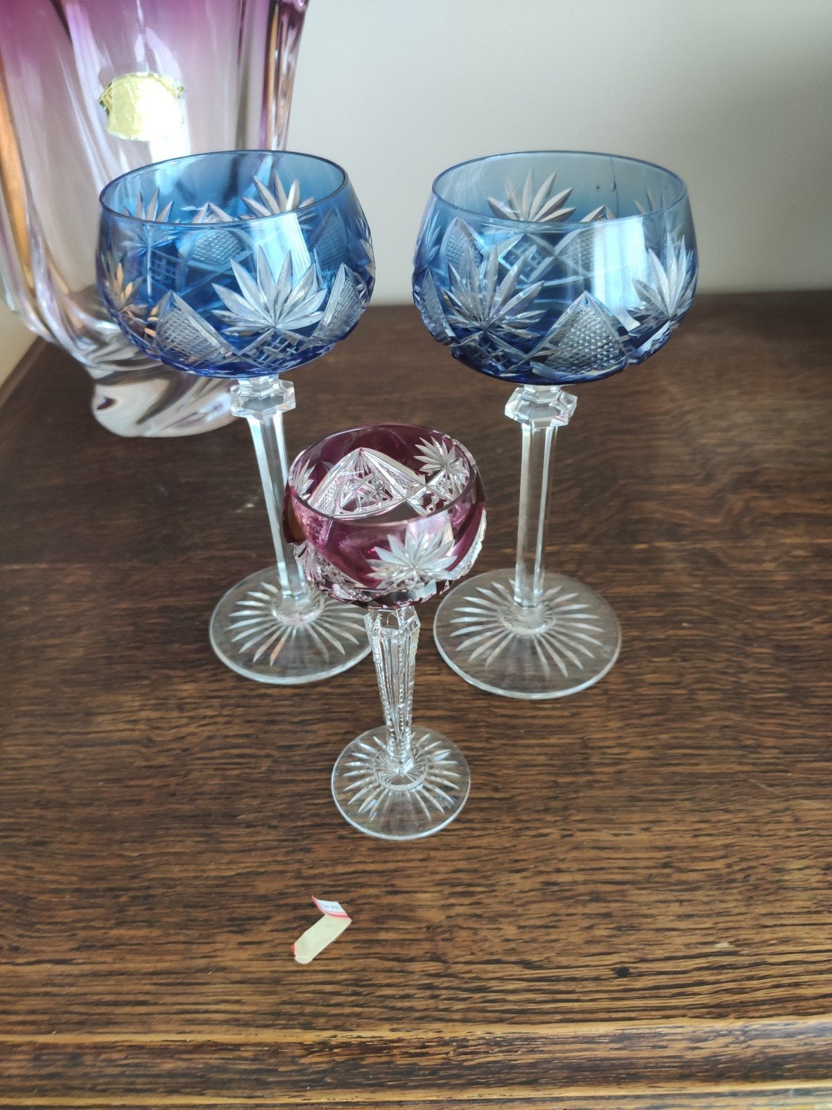 Verres val saint Lambert, Enlèvement