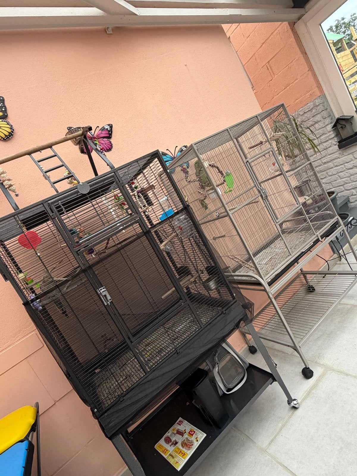 Cage pour perroquet, Enlèvement, Comme neuf, Cage à oiseaux