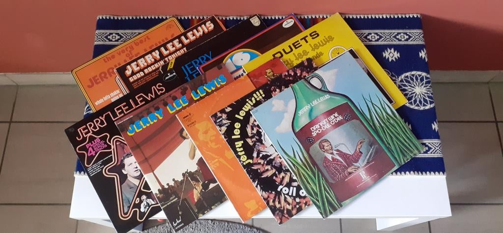 Lot Jerry Lee Lewis Lp's, Ophalen of Verzenden