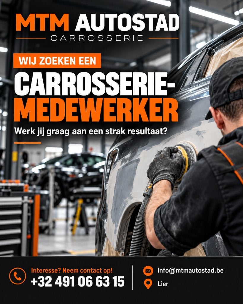 Carrosseriemedewerker Voltijds en Deeltijds gezocht Lier, Vacatures, Vanaf 1 jaar, Vast contract, Geschikt als bijbaan