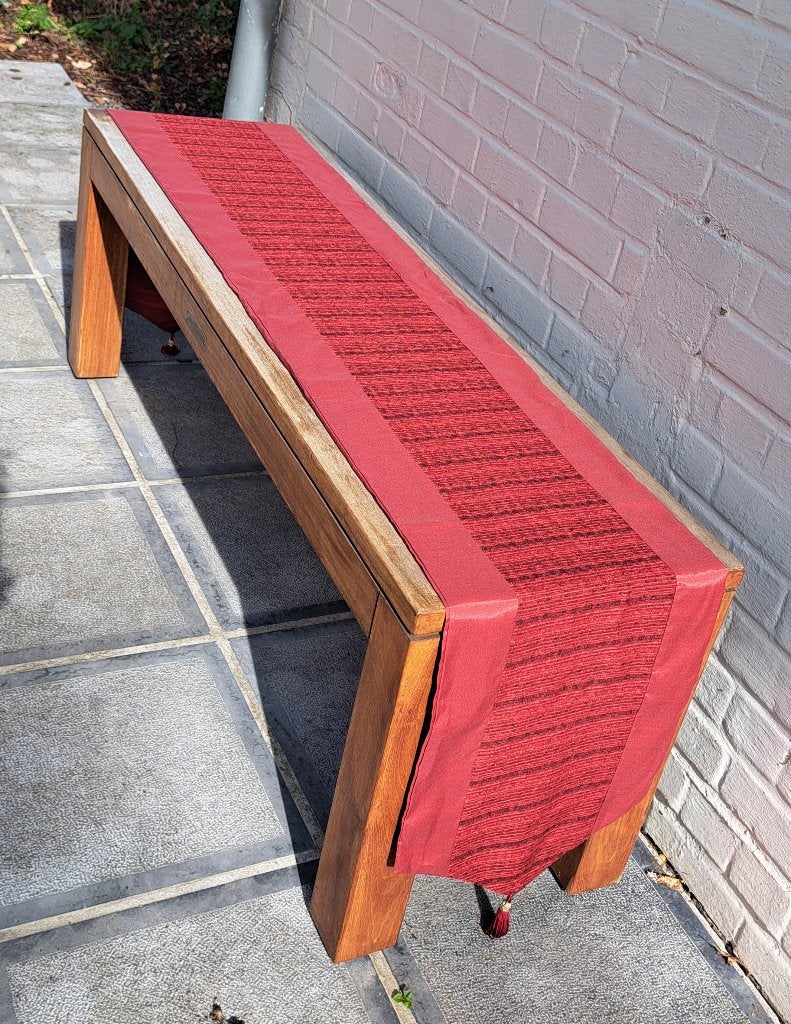 chemin de table allongé Thailand, Chemin de table, 232 cm, Rectangle, 35 cm