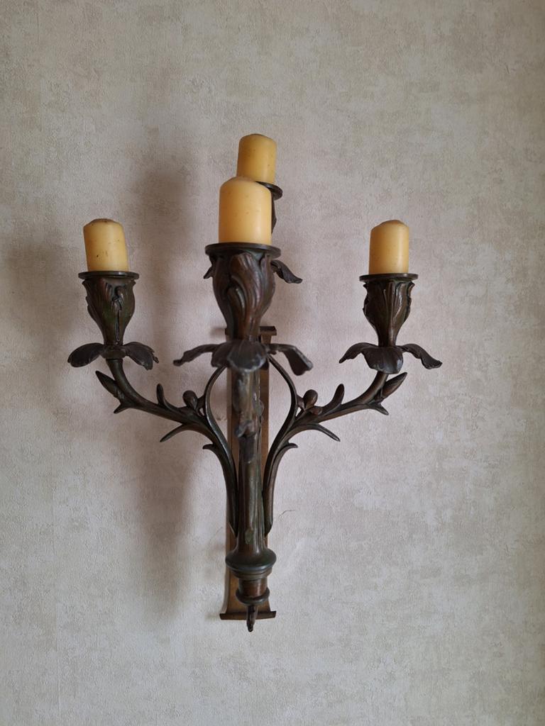 Kandelaar, Huis en Inrichting, Lampen | Wandlampen, Ophalen of Verzenden