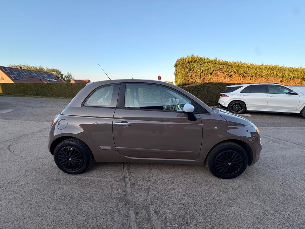 FIAT 500 1.2 ✅BENZINE AIRCO GARANTIE, Auto's, Voorwielaandrijving, 4 cilinders, Bruin, 990 kg