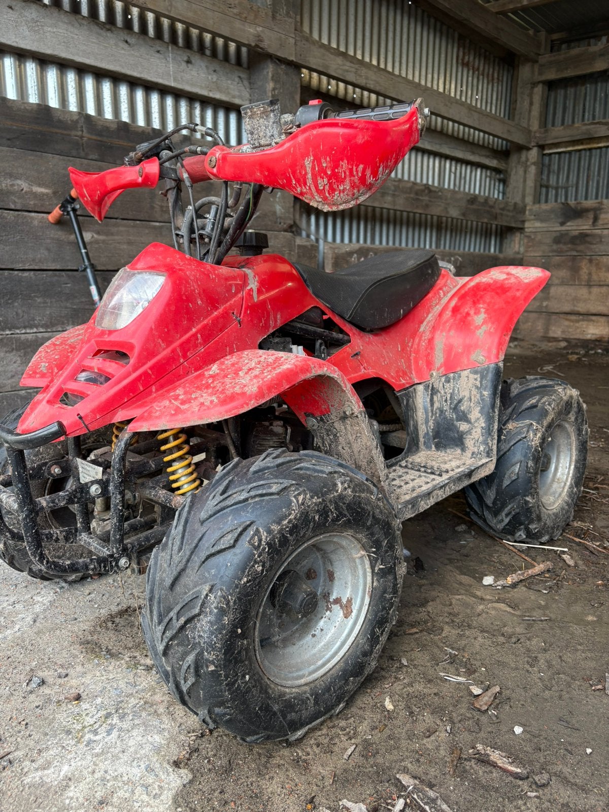 Kinderquad, Ophalen, Zo goed als nieuw