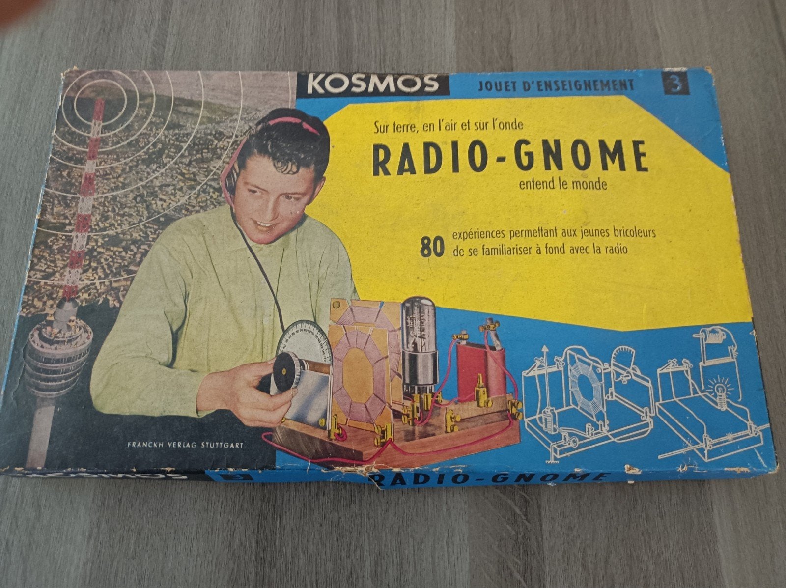 Kosmos experimenteer doos, Enlèvement