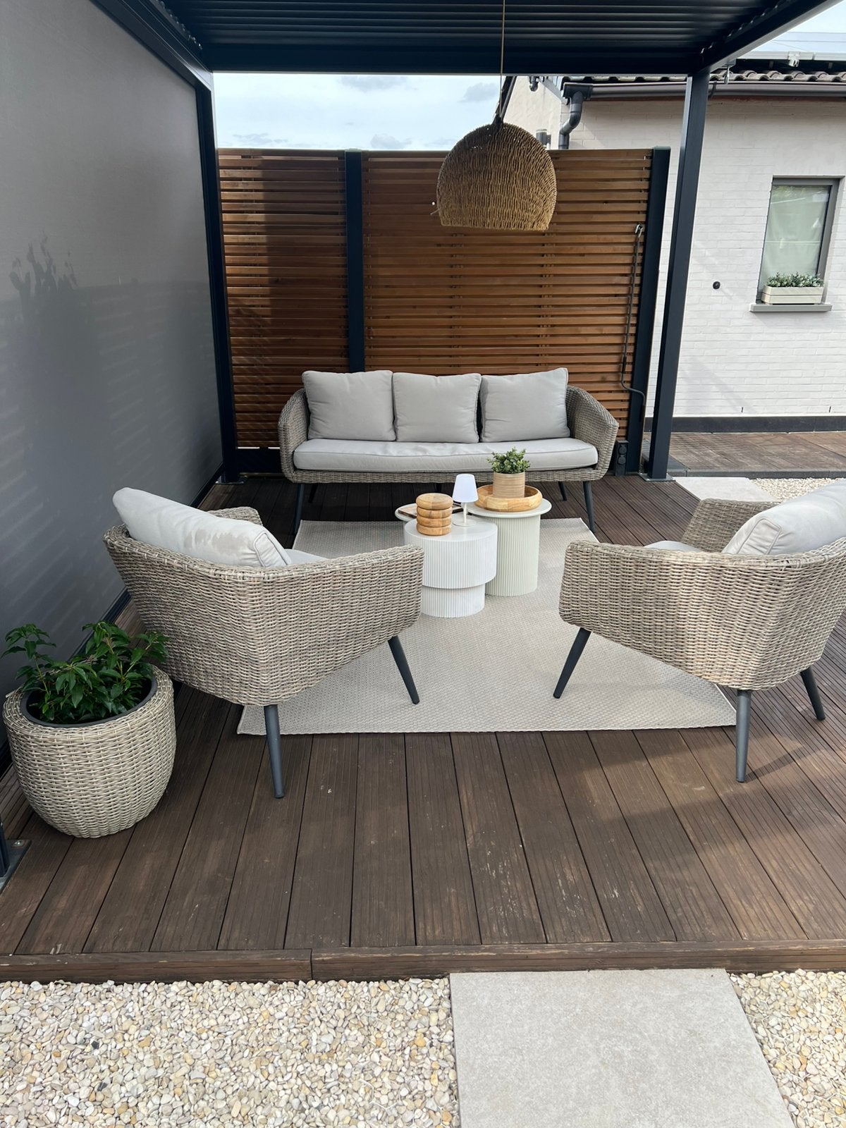 Tuinset, Ophalen, Tuinset
