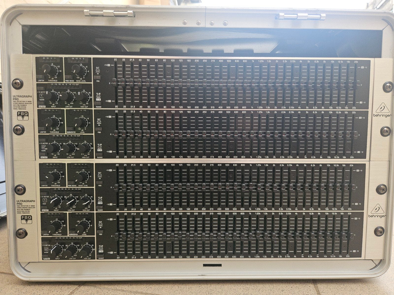 2x nieuwe behringer ultragraph pro 6200 hd, Ophalen, Equalizer