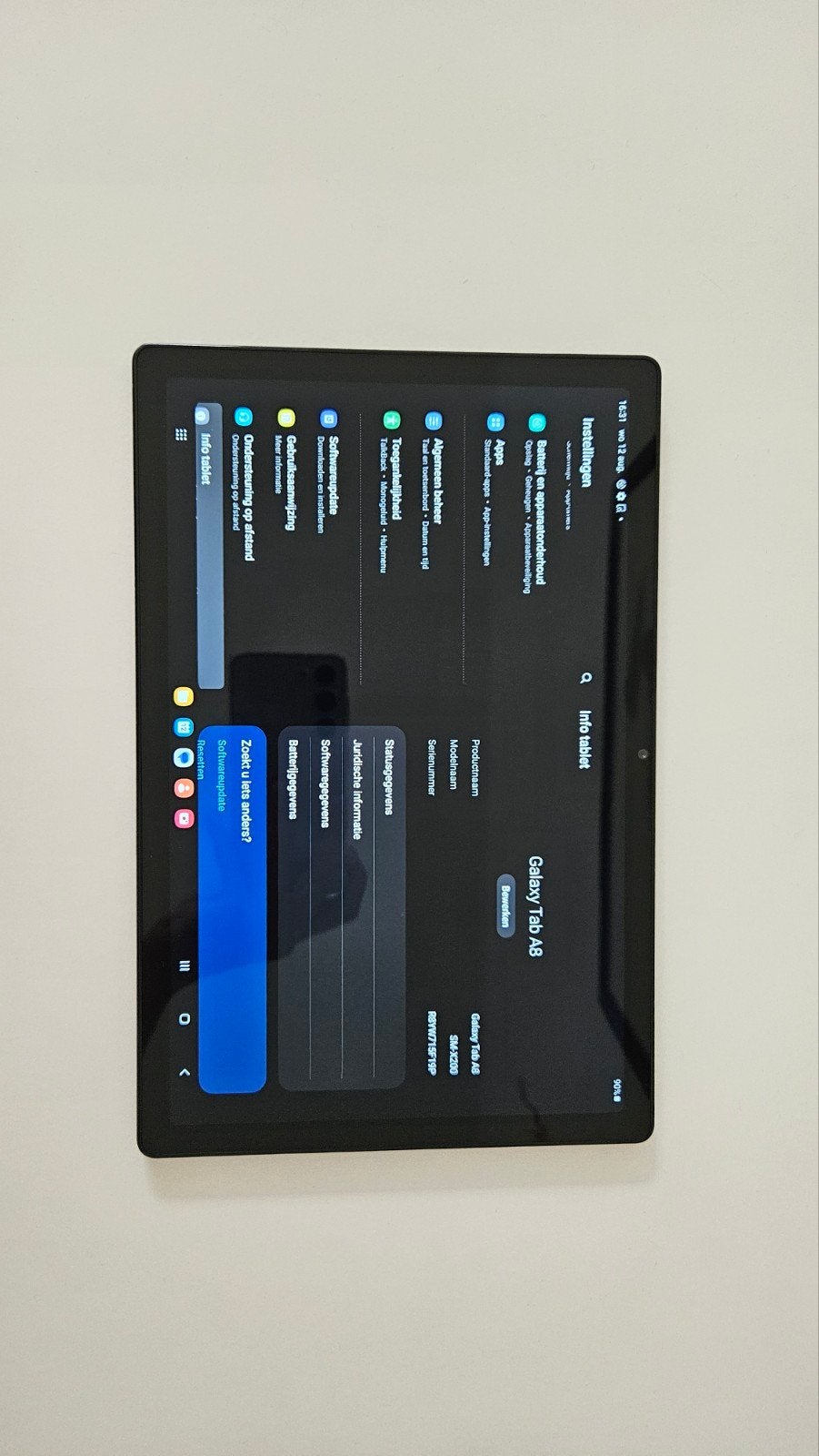 samsung galaxy tab a8, Informatique & Logiciels, Android Tablettes, Samsung galaxy tablet, 11 pouces, Comme neuf, Enlèvement