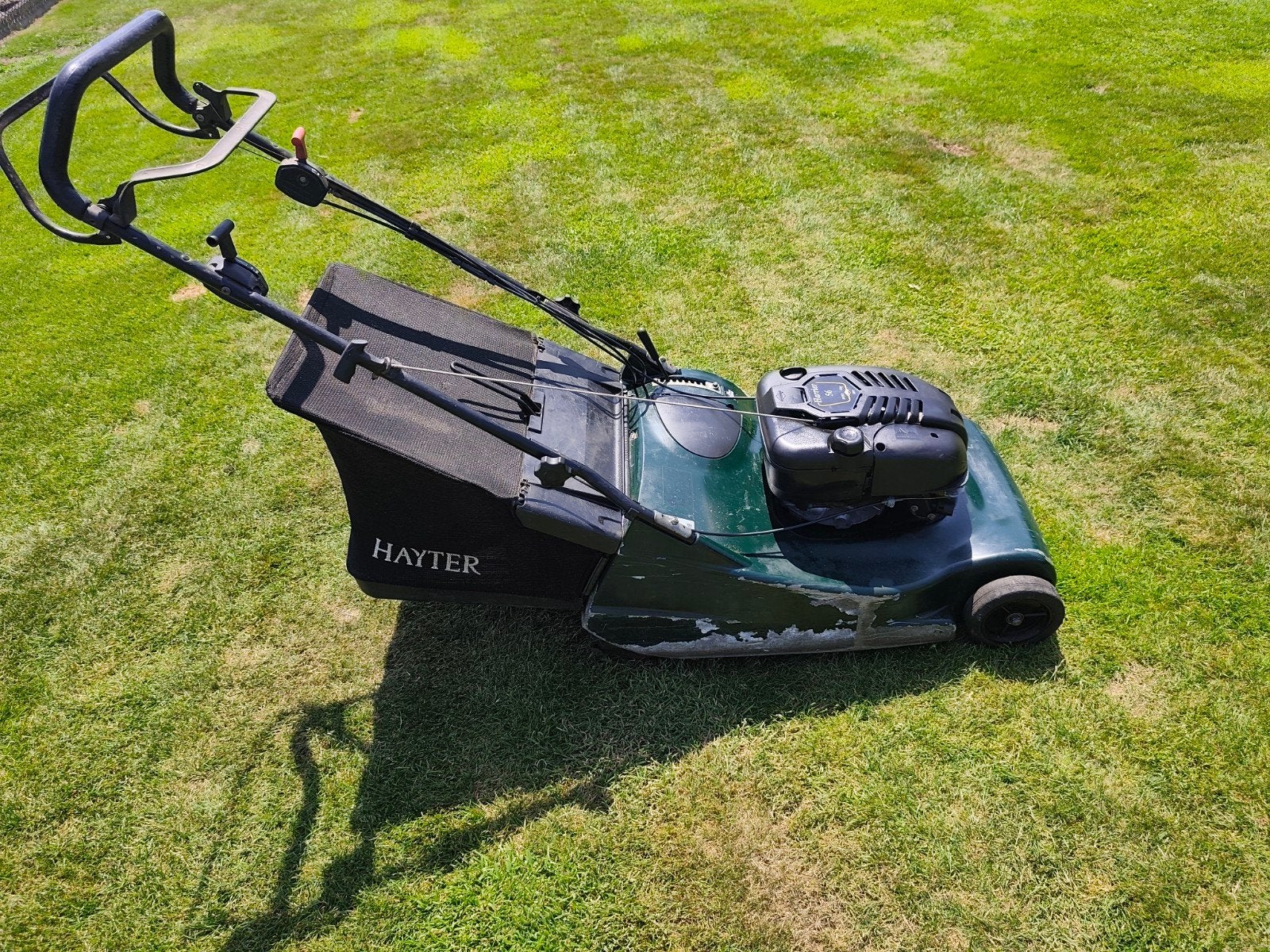 Tondeuse à gazon Hayter, Jardin & Terrasse, Tondeuses à gazon, Utilisé, Tondeuses à gazon à essence, 50 cm ou plus, Tondeuse rotative