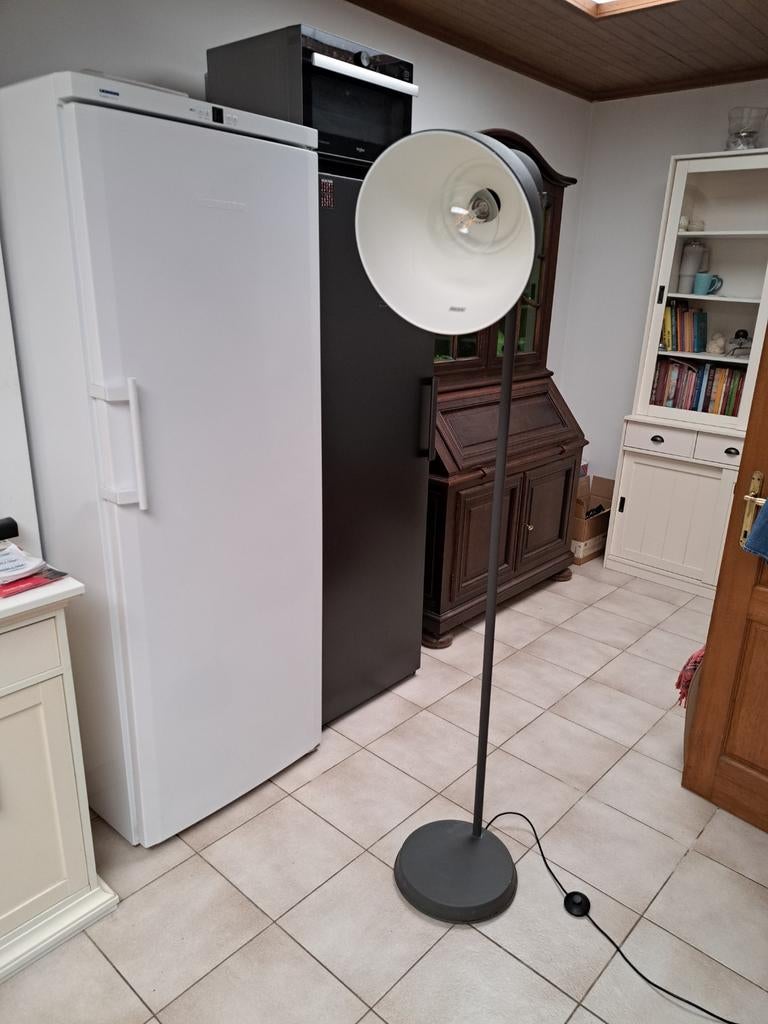 Modere staan lamp donker grijze, Ophalen