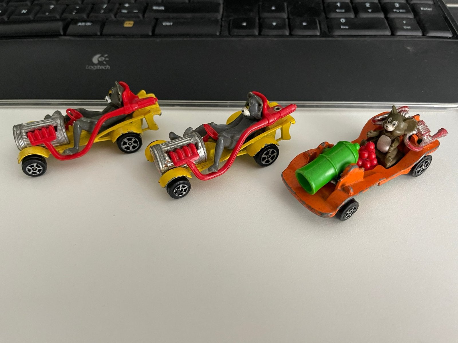 Corgi junior 2x Tom & Jerry Tom's Go-Kart - Jerry's Go Cart, Hobby en Vrije tijd, Ophalen of Verzenden, Zo goed als nieuw, Corgi