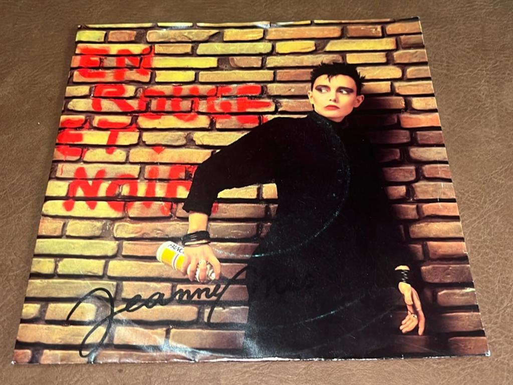 Jeanne Mas ‎– En Rouge Et Noir - 7” vinyl single - BENELUX, Enlèvement ou Envoi, Utilisé