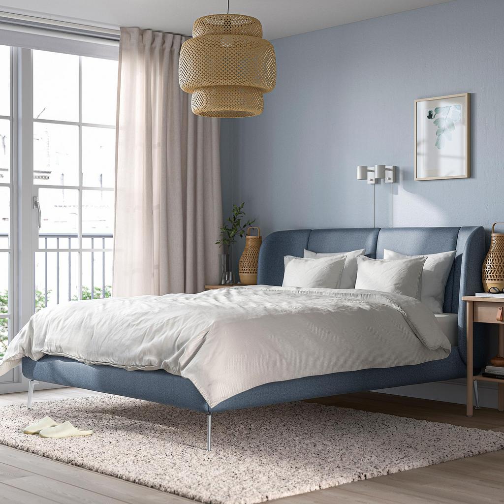 Ikea bed 180x200cm te koop, goeie staat, met/zonder matras., Ophalen