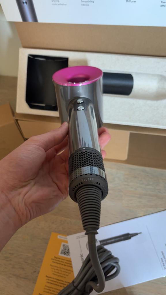 Supersonic Dyson authentique, Enlèvement ou Envoi, Comme neuf, Sèche-cheveux