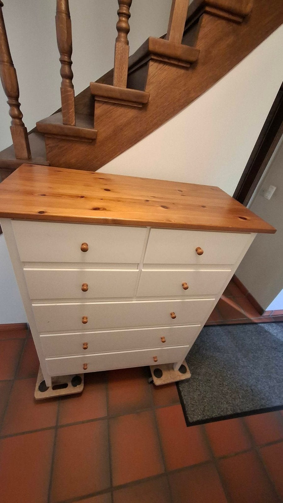 Commode kast, 7 lades, Huis en Inrichting, 5 laden of meer, Ophalen, Gebruikt