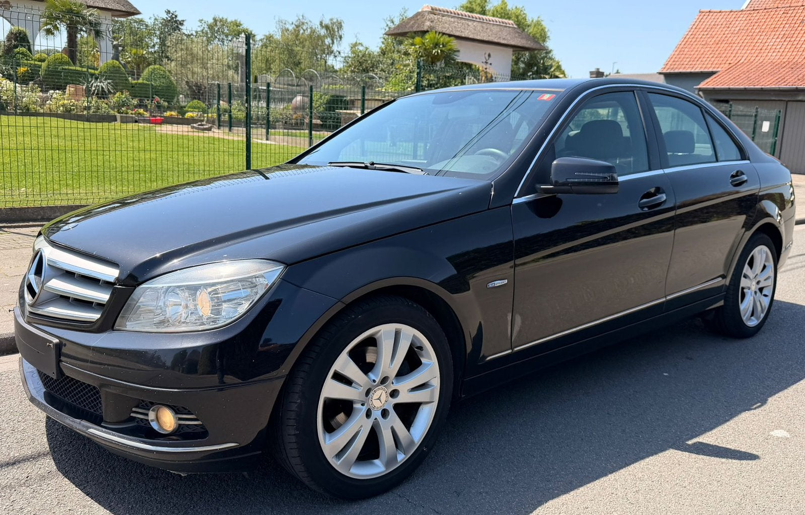 Mercedes-Benz C 180 C 180 CDI BlueEFFICIENCY Avantgarde, Auto's, Mercedes-Benz, Zwart, Leder en Stof, Zwart, Particulier