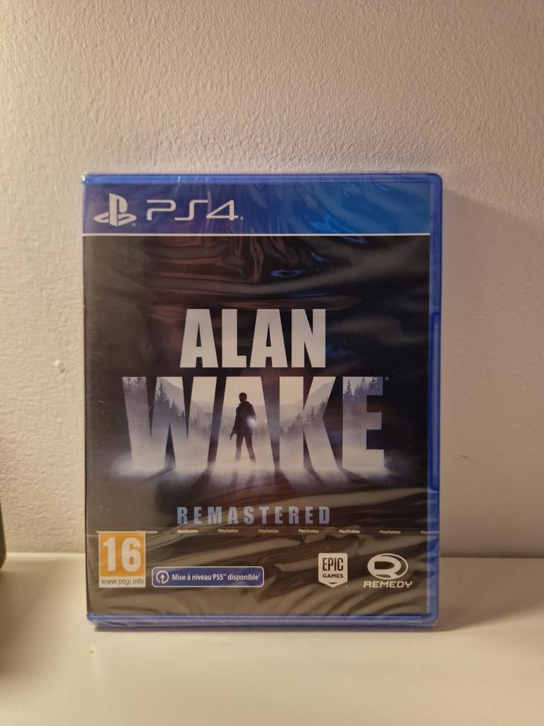 Alan Wake Remastered Ps4, Enlèvement, Neuf, Original