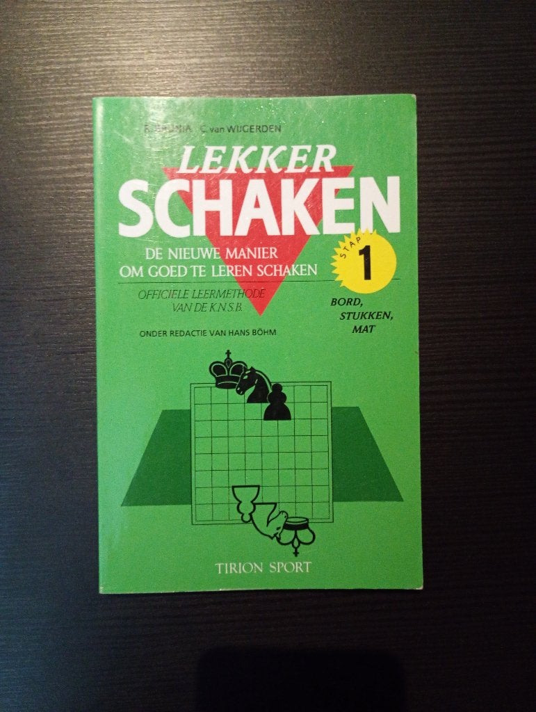 Lekker schaken 1, Hobby en Vrije tijd, Ophalen of Verzenden, Minder dan 500 stukjes, Zo goed als nieuw, Schaken