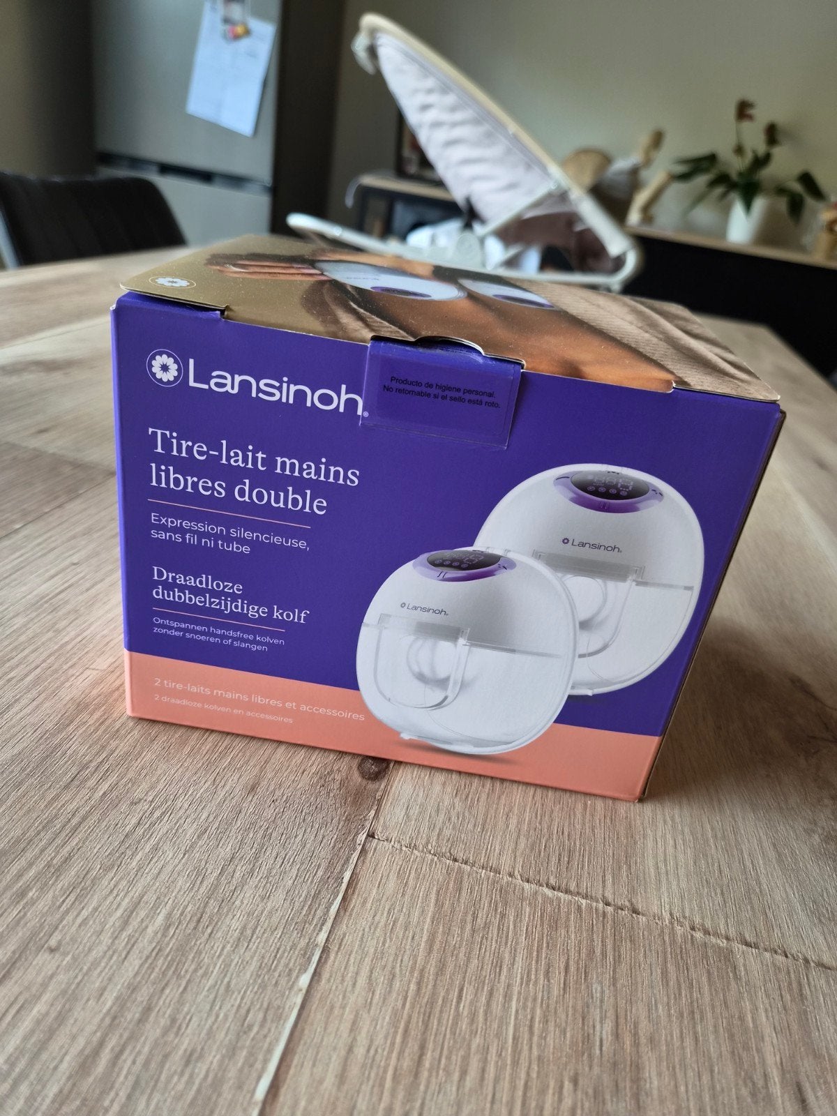Tire lait Lansinoh, Mains libres, Enlèvement ou Envoi, Utilisé, Autres marques