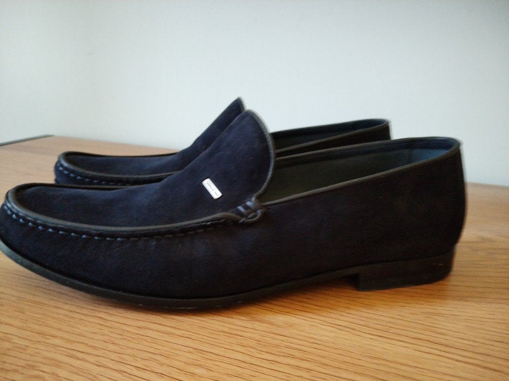 Chaussures d'été légères taille 42, Gerruti 1881, Flâneurs, Porté, Bleu