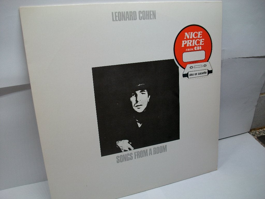 LEONARD  COHEN   :   SONGS  FROM  A  ROOM, Ophalen, LP, Zo goed als nieuw, Singer-songwriter