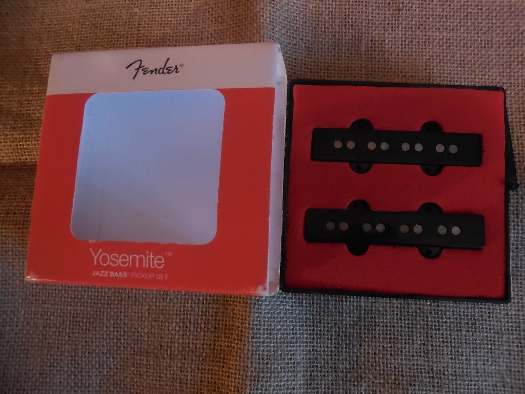 Set micros Jazzbass Fender Yosemite, Enlèvement ou Envoi, Comme neuf, Guitare basse électrique