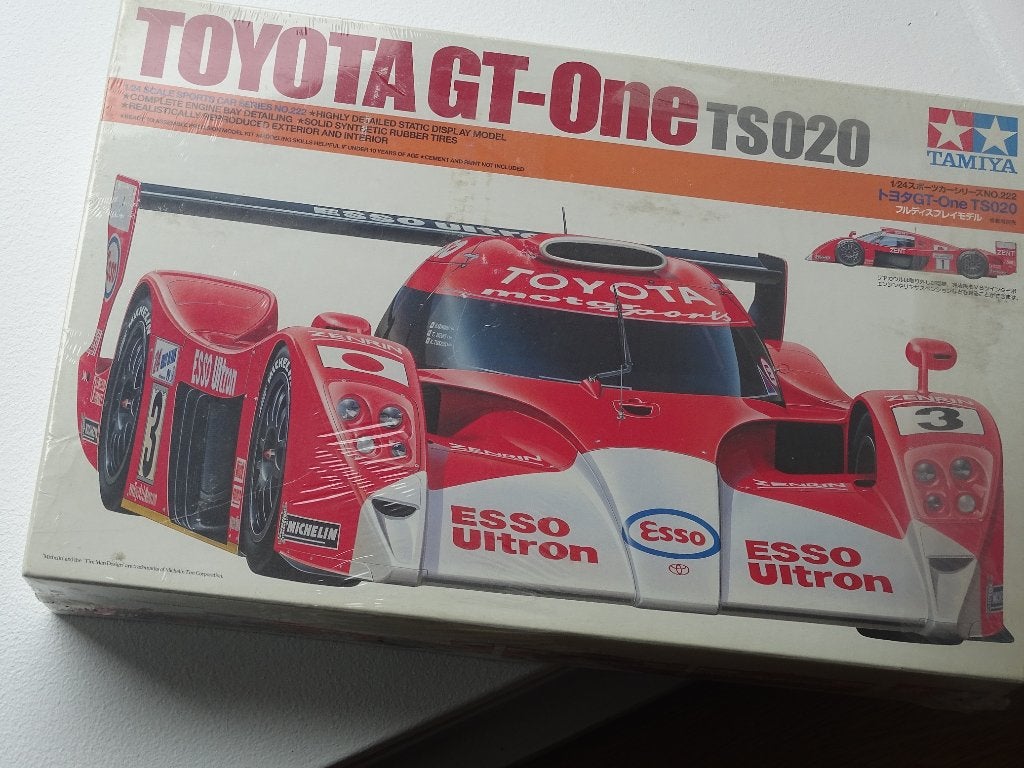 Tamiya Toyota GT-One TS020 Vintage 1/24 Kit, Hobby en Vrije tijd, Modelbouw | Auto's en Voertuigen, Auto, Groter dan 1:32, Nieuw