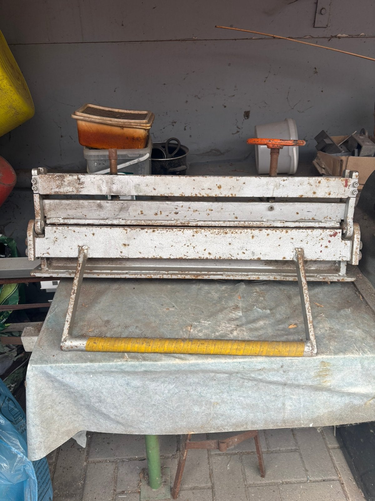 Plooibank 60 cm, Doe-het-zelf en Bouw, Metalen, Ophalen, Gebruikt, IJzer