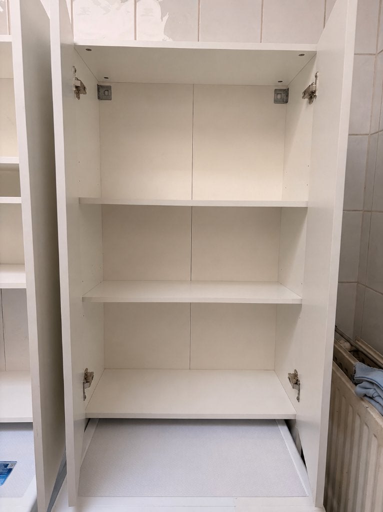 Kast rond wasmachine, Huis en Inrichting, Ophalen, Gebruikt, Met deur(en), 150 tot 200 cm