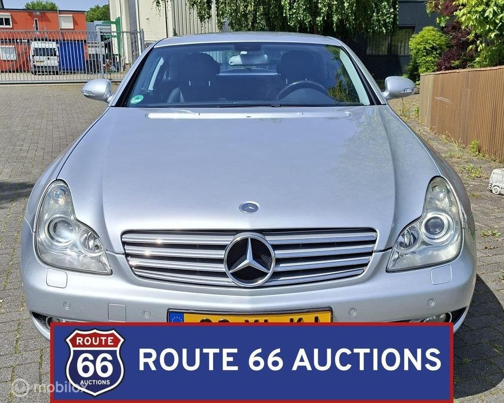 Mercedes-Benz CLS 500 | 2007 | Route 66 Auctions, Auto's, Gebruikt, Zwart, Bedrijf, Handgeschakeld
