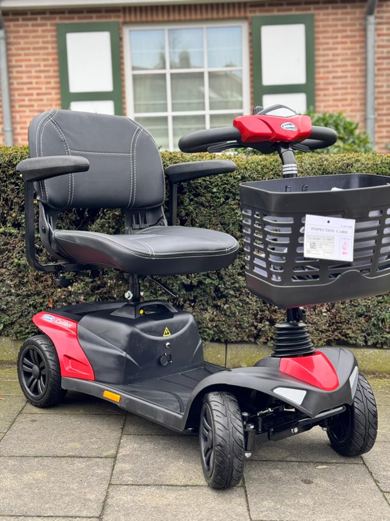 Scootmobiel Invacare Colibri avec la plus grande batterie, Divers, Chaises roulantes, Enlèvement ou Envoi, Pliant, Comme neuf